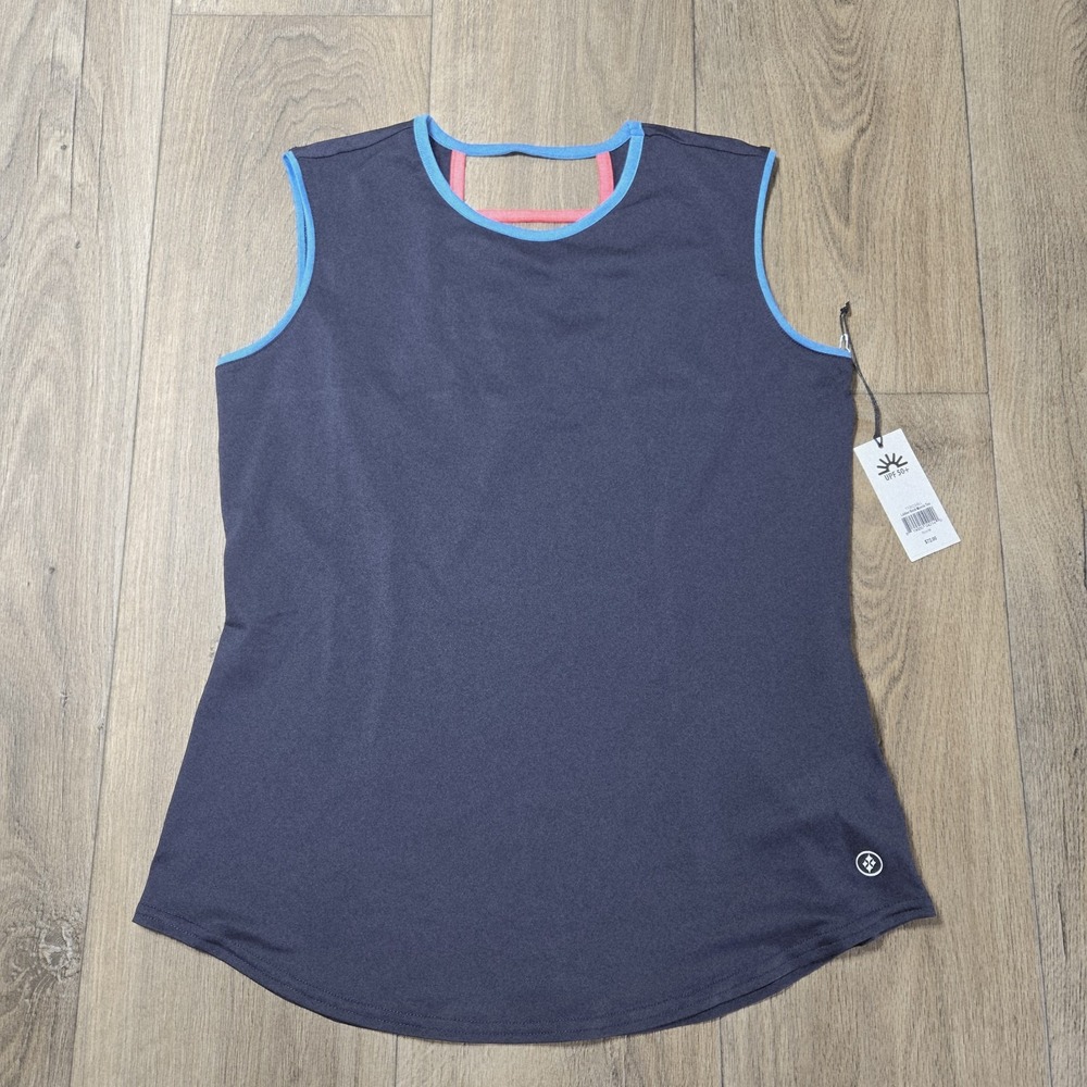 NWT Jofit Latter Back Muscle Tee UPF 50+ Moisture Wicking Tank Top‎ Medium  $72